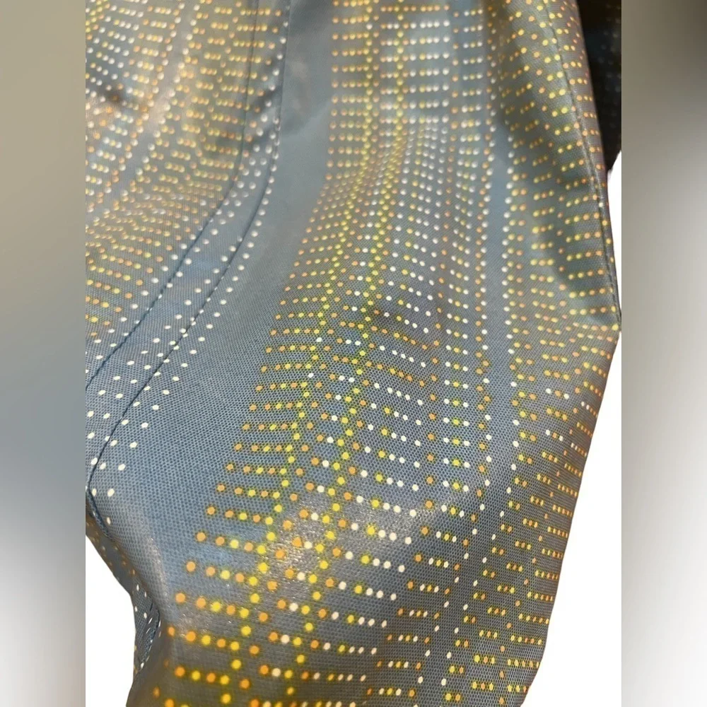 Tulle Women’s Lined blue dotted trench coat in Small - Picture 12 of 15